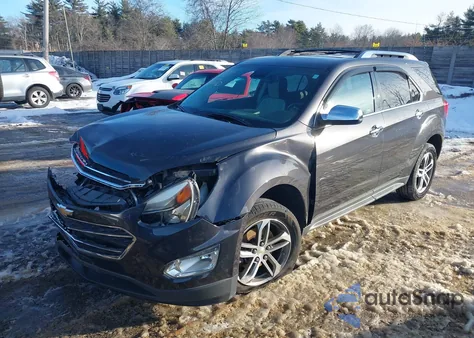 2016 Chevrolet Equinox Ltz from USA, damaged, VIN 2GNFLGE33G6237250